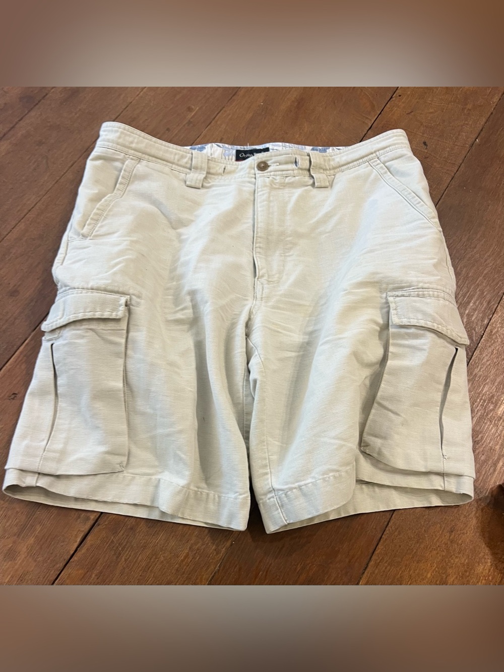 OP Men's Cargo Shorts in Light Beige